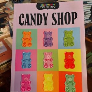 Kaleidoscope Coloring Candy Shop Book